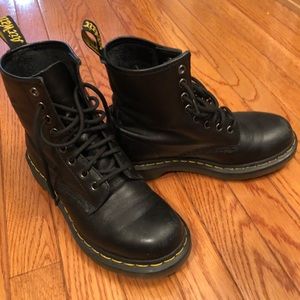 Dr. Martens classic leather combat boots
